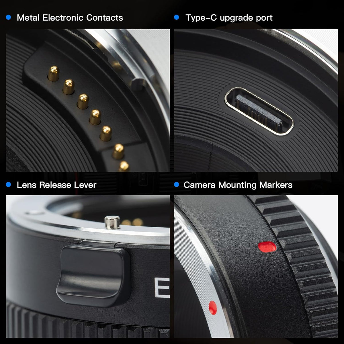Viltrox EF-FX1 Pro Mount Adapter - Canon EF Lens Mount for Fujifilm X-Mount |KingCom