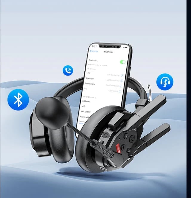 កាសអន្តរគមន៍ Synco Xtalk XMax Group, ការរចនា Binaural, បន្ទះឈីបកាត់បន្ថយសំលេងរំខាន AI, ចម្ងាយបញ្ជូន 500m