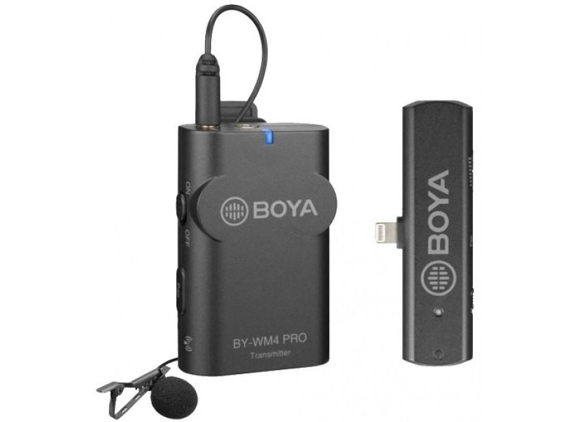 Boya BY-WM4 PRO-K3 Wireless Microphone for iPhone Lightning |Kingcom
