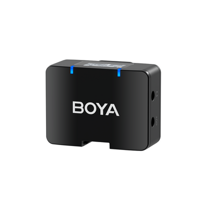 BOYAMIC- ម៉ៃក្រូហ្វូនឥតខ្សែសម្រាប់ថតសម្លេងសម្រាប់ទូរសព្ទ និងកាមេរ៉ា
