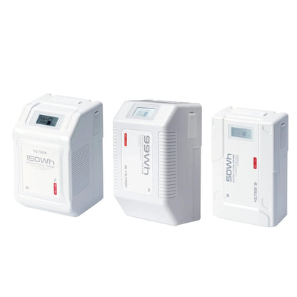 V-Mount Viltrox Snowpeak BP-V50/ BP-V99/ BP-V150 battery with integrated LCD screen
