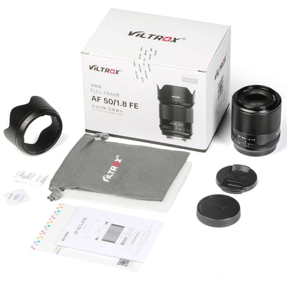 VILTROX AF 50mm F1.8 FE Mount Auto Focus lens