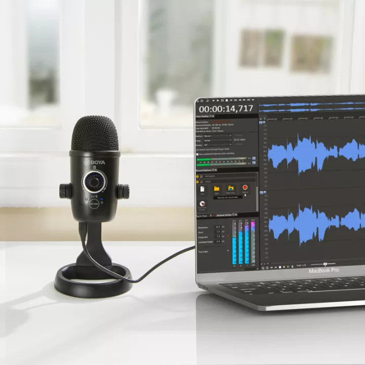 BOYA BY-CM5 - Recording microphone for Android Phones (Type-C) and Laptops (USB)