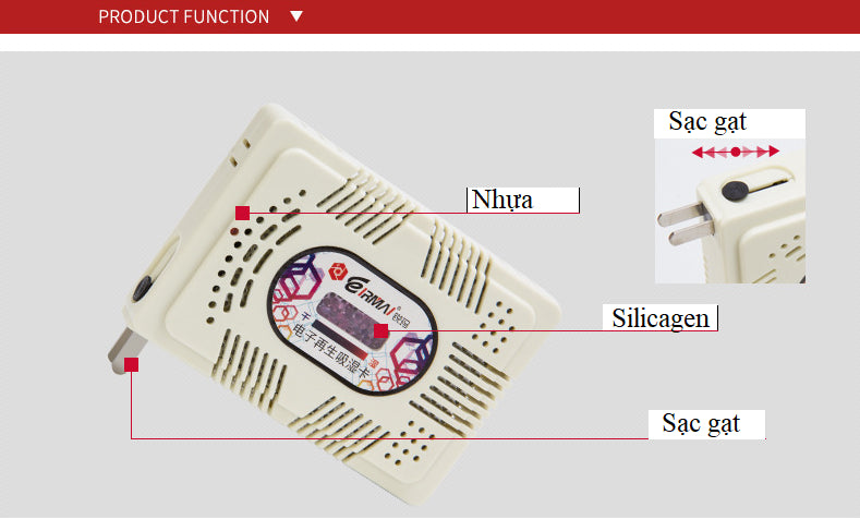 Eirmai HC Series Reusable Silica Gel Desiccant |Kingcom