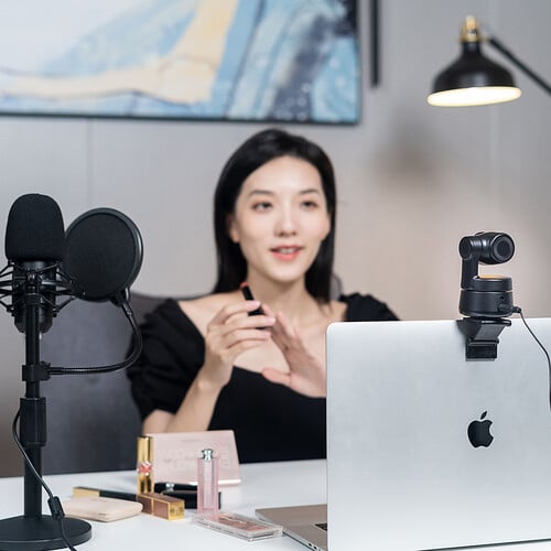 Webcam OBSBOT Tiny AI - PTZ ដំណើរការដោយ AI សម្រាប់កុំព្យូទ័រលើតុ និងកុំព្យូទ័រយួរដៃ