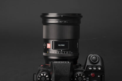 Viltrox AF 16mm F1.8 L-Mount Full Frame Lens For Leica/ Panasonic/ Sigma/ DJI Ronin 4D