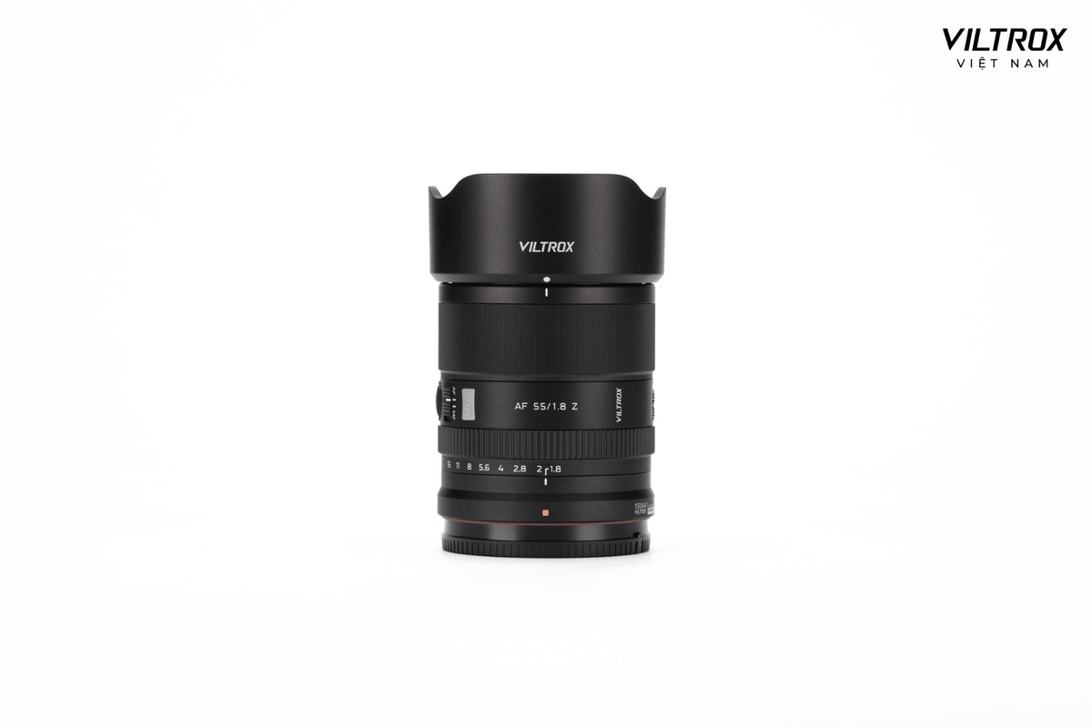 កែវឡេន Viltrox AF 55mm F1.8 EVO សម្រាប់កាមេរ៉ា Full Frame ម៉ូដែល E/Z/L Mount ពី Kingcom [FULLVAT]