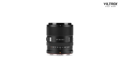 កែវឡេន Viltrox AF 55mm F1.8 EVO សម្រាប់កាមេរ៉ា Full Frame ម៉ូដែល E/Z/L Mount ពី Kingcom [FULLVAT]