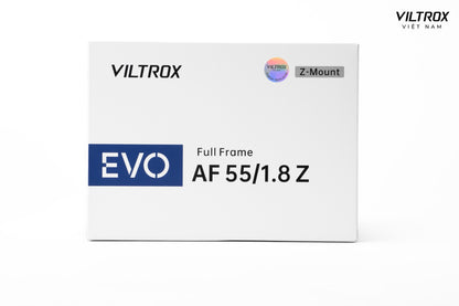 កែវឡេន Viltrox AF 55mm F1.8 EVO សម្រាប់កាមេរ៉ា Full Frame ម៉ូដែល E/Z/L Mount ពី Kingcom [FULLVAT]