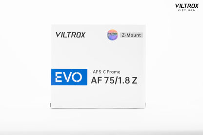 Genuine Viltrox AF 75mm F1.8 EVO Lens For APS-C E/Z/XF Mount Cameras |Kingcom