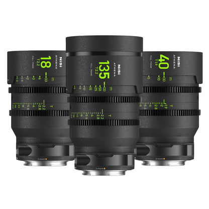 NiSi ATHENA PRIME T2.2/1.9 Full Frame 3-Lens Add-On Kit (VAT ពេញលេញ)