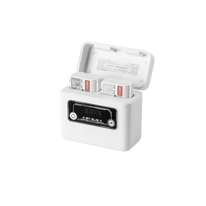 Viltrox BT-FZ100 / BT-W235 / BT-EL15 / BT-E6 camera battery charging box integrates backup charging function