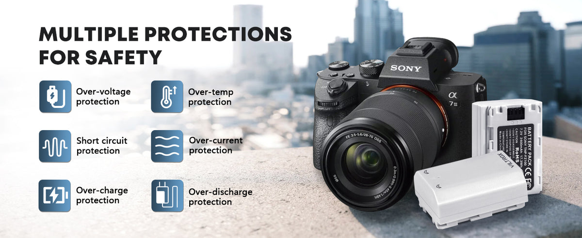 Viltrox TNP-FZ100 battery integrates Type-C charging port for Sony cameras
