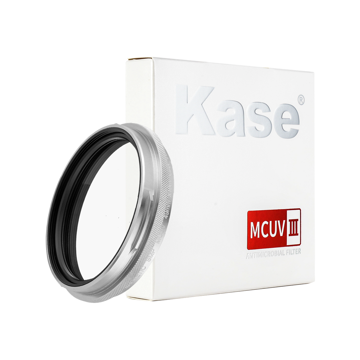 Kase MCUV (III) ទំហំ 49mm សម្រាប់ Fujifilm X100VI ខ្មៅ / ប្រាក់