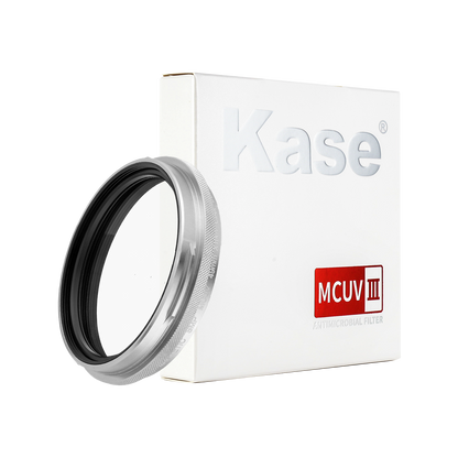 Kase MCUV (III) ទំហំ 49mm សម្រាប់ Fujifilm X100VI ខ្មៅ / ប្រាក់