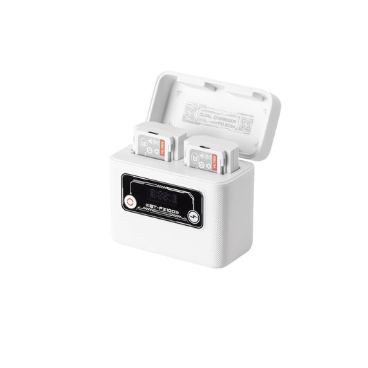 Viltrox BT-FZ100 / BT-W235 / BT-EL15 / BT-E6 camera battery charging box integrates backup charging function