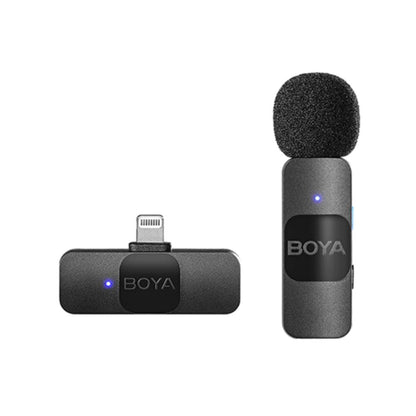 Boya BY-V1 Best Wireless Recording Microphone for Iphone