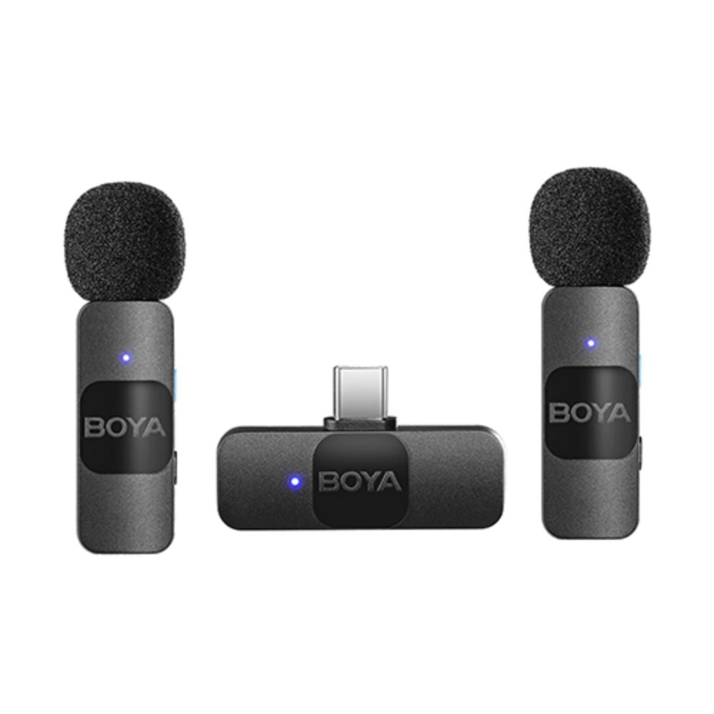 BOYA BY-V20 Wireless Recording Microphone for Type-C Phones (Twin Version)