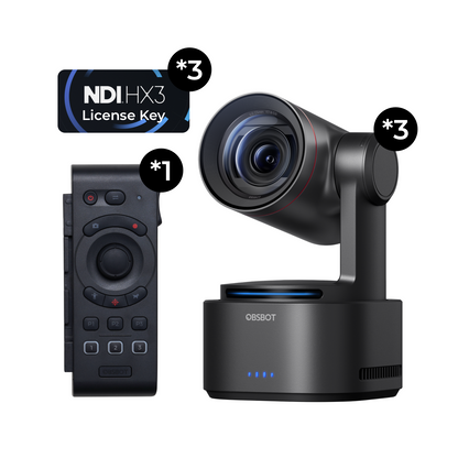 កាមេរ៉ា​ផលិត​ផ្ទាល់​ OBSBOT Tail 2 PTZR 4K គាំទ្រ AI – មិន​ទាន់​បូក​បញ្ចូល​អាករ​ទេ​។