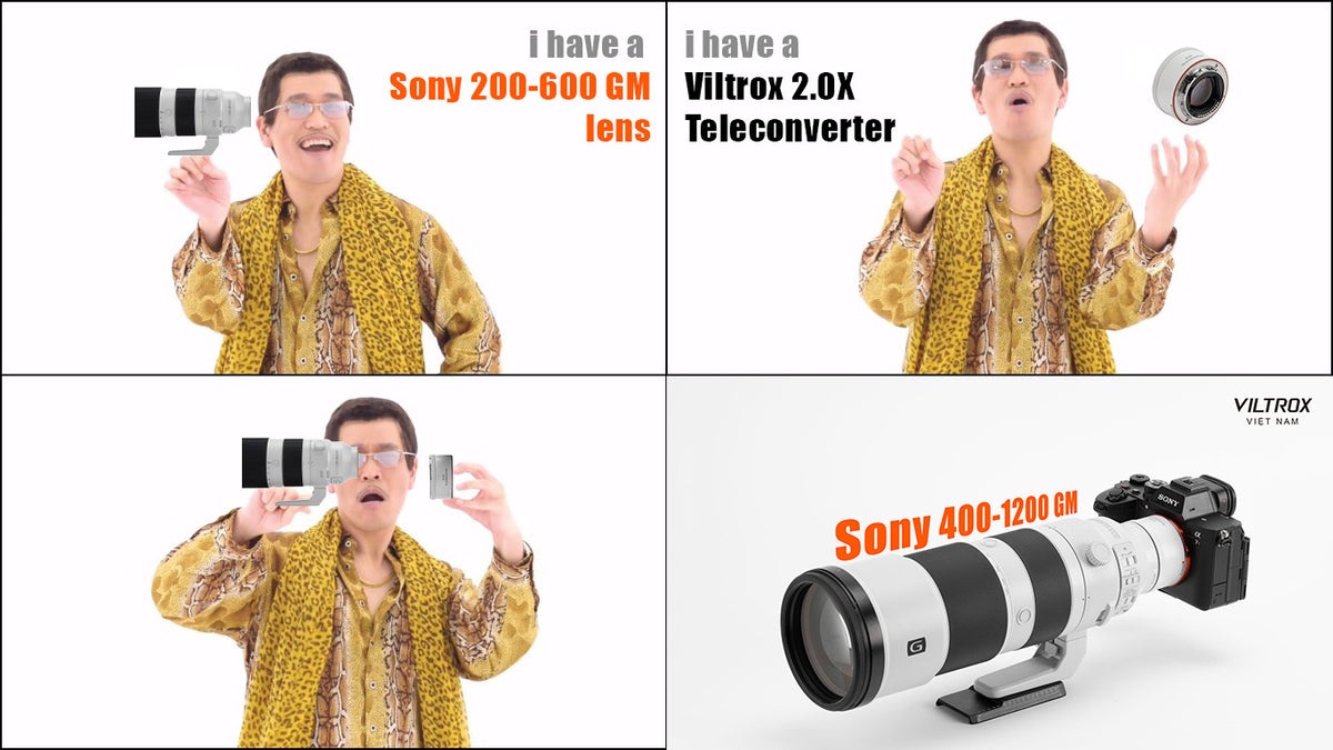 Viltrox Teleconverter 2.0X Doubles Focal Length E & Z Mount |Kingcom