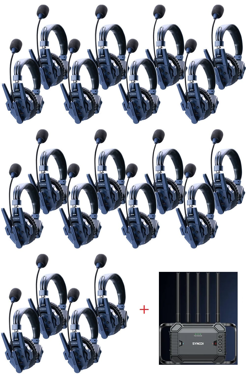 SYNCO Xtalk Master – 2-Way Wireless Communication Headset