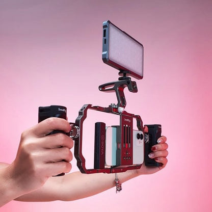 ឈុត YOUTUBER PHOTOCITY X1 – កញ្ចប់មីក្រូហ្វូន BOYA BY-WM4 Pro K4 សម្រាប់ទូរសព្ទ