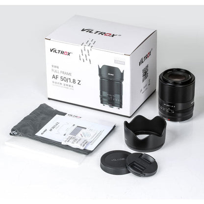 កញ្ចក់កាមេរ៉ា Viltrox AF 50mm F1.8 Z សម្រាប់ Nikon Z Full Frame | Kingcom