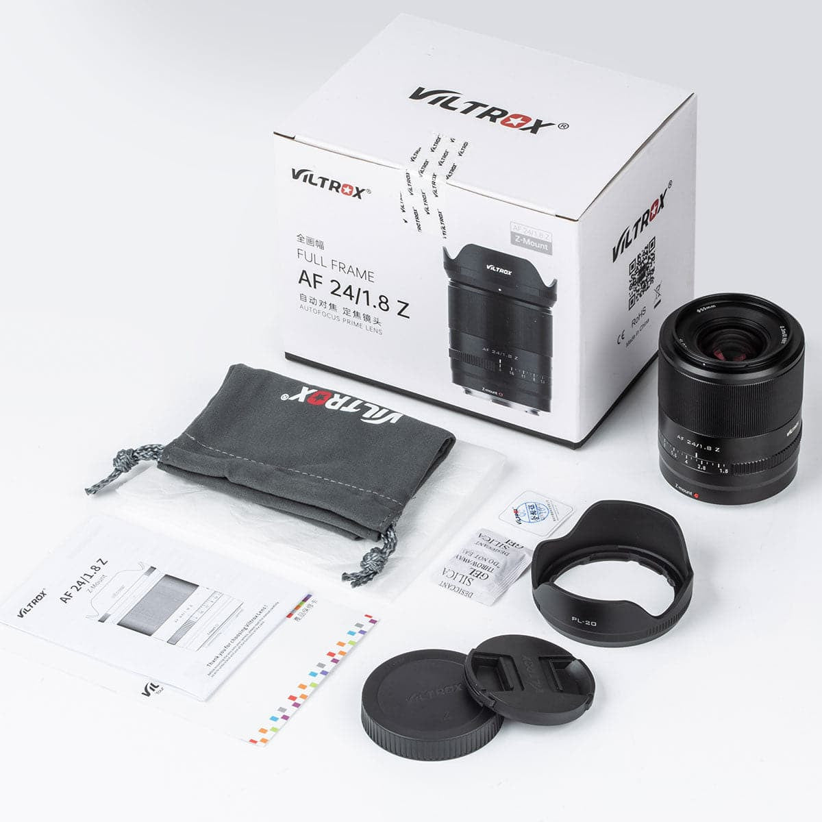 កែវលេន Viltrox AF 24mm F1.8 Z សម្រាប់កាមេរ៉ា Nikon Z Full Frame | Kingcom