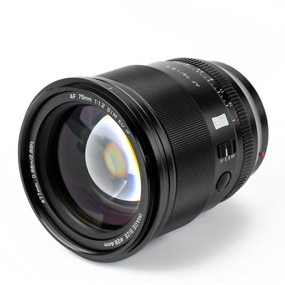 Viltrox AF 75mm F1.2 Pro Z សម្រាប់កាមេរ៉ា Nikon Z APS-C |Kingcom