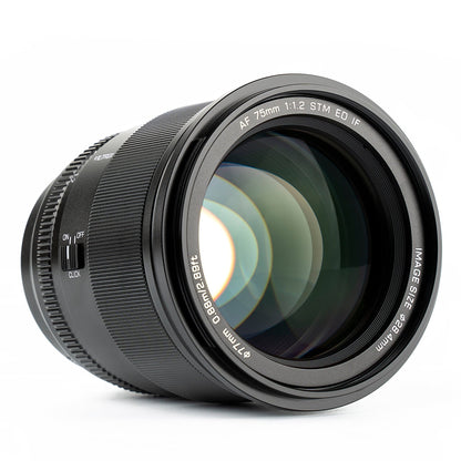 Viltrox AF 75mm F1.2 Pro Z សម្រាប់កាមេរ៉ា Nikon Z APS-C |Kingcom