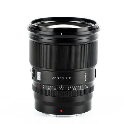 Viltrox AF 75mm F1.2 Pro Professional Portrait Lens for Nikon Zfc Z50.