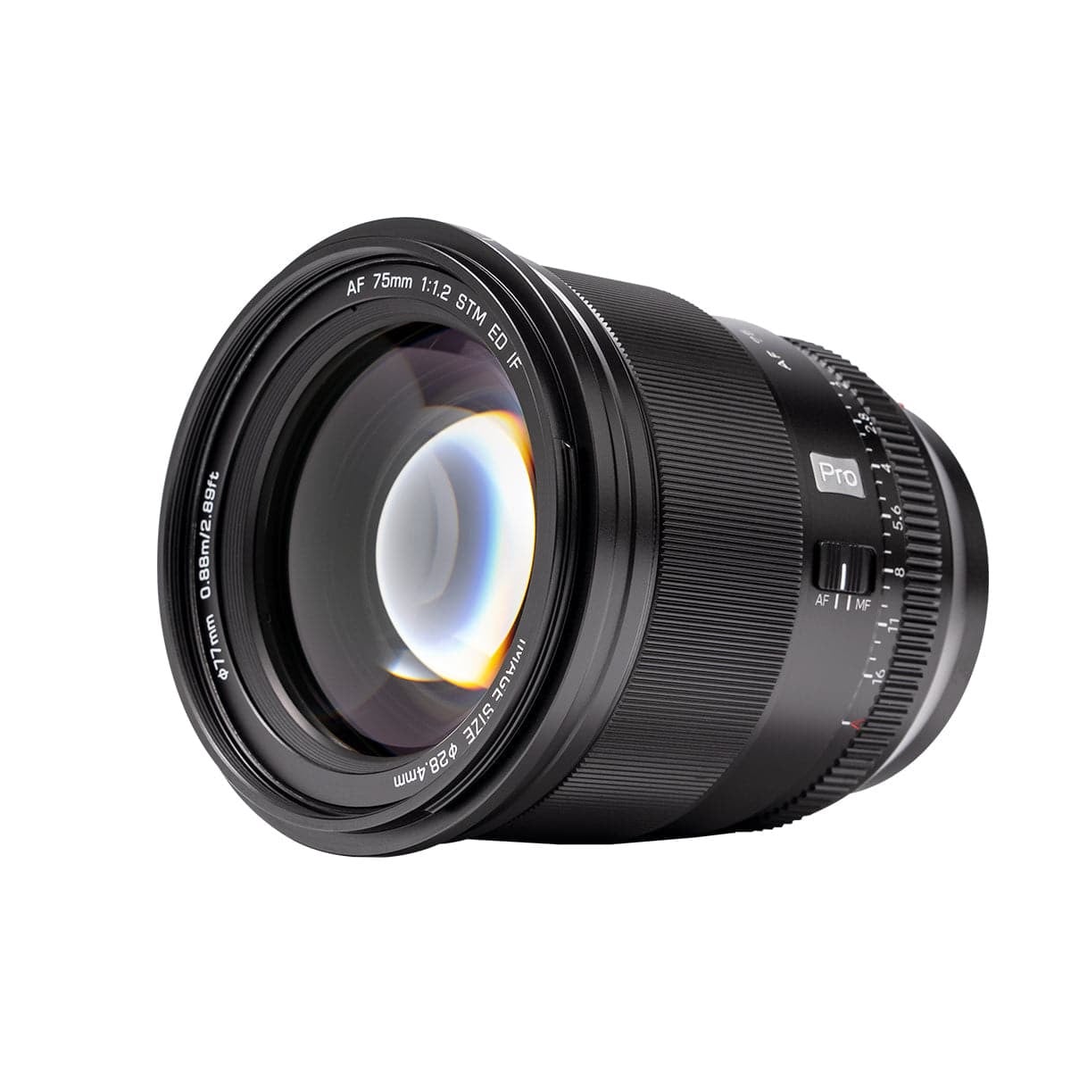 កែវថត VILTROX AF 75 F1.2 XF សម្រាប់កាមេរ៉ា FUJIFILM X-mount