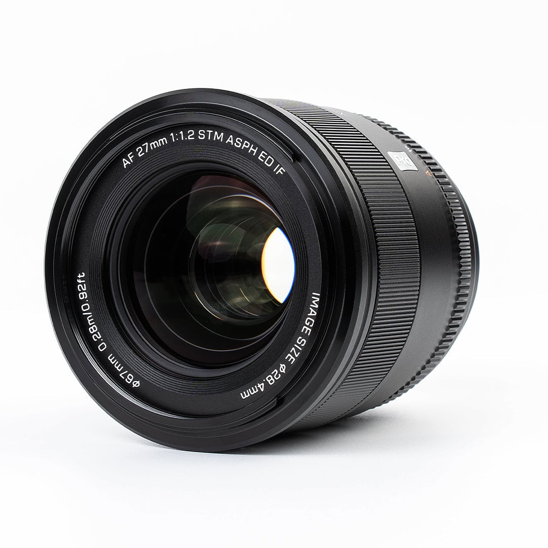 កែវលេន VILTROX AF 27 F1.2 XF សម្រាប់កាមេរ៉ា FUJIFILM X-mount