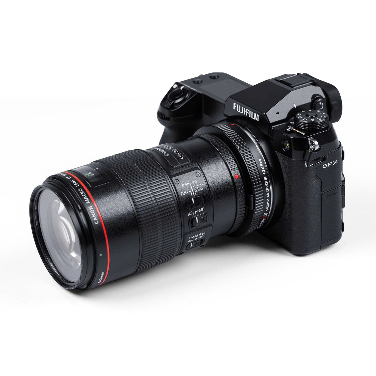 Viltrox EF-GFX Pro អាដាប់ទ័រលេន EF/EFS ទៅកាន់ម៉ាស៊ីនថត GFX